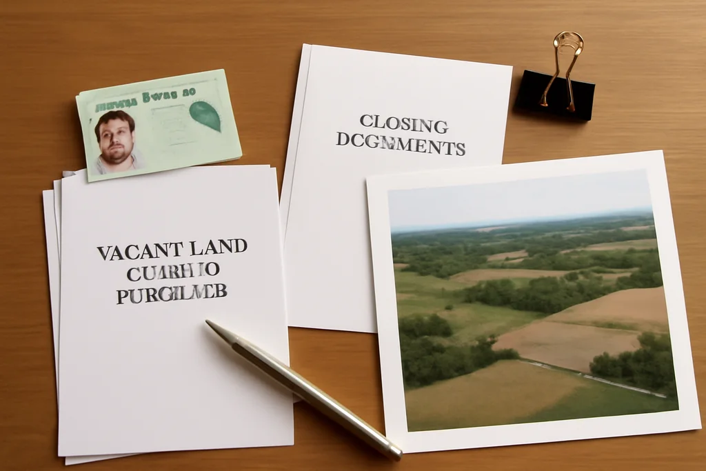 Seller identification and closing documents for Wisconsin land