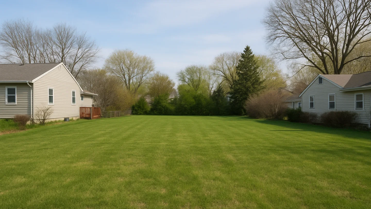 Vacant residential lot in Rock County, Wisconsin