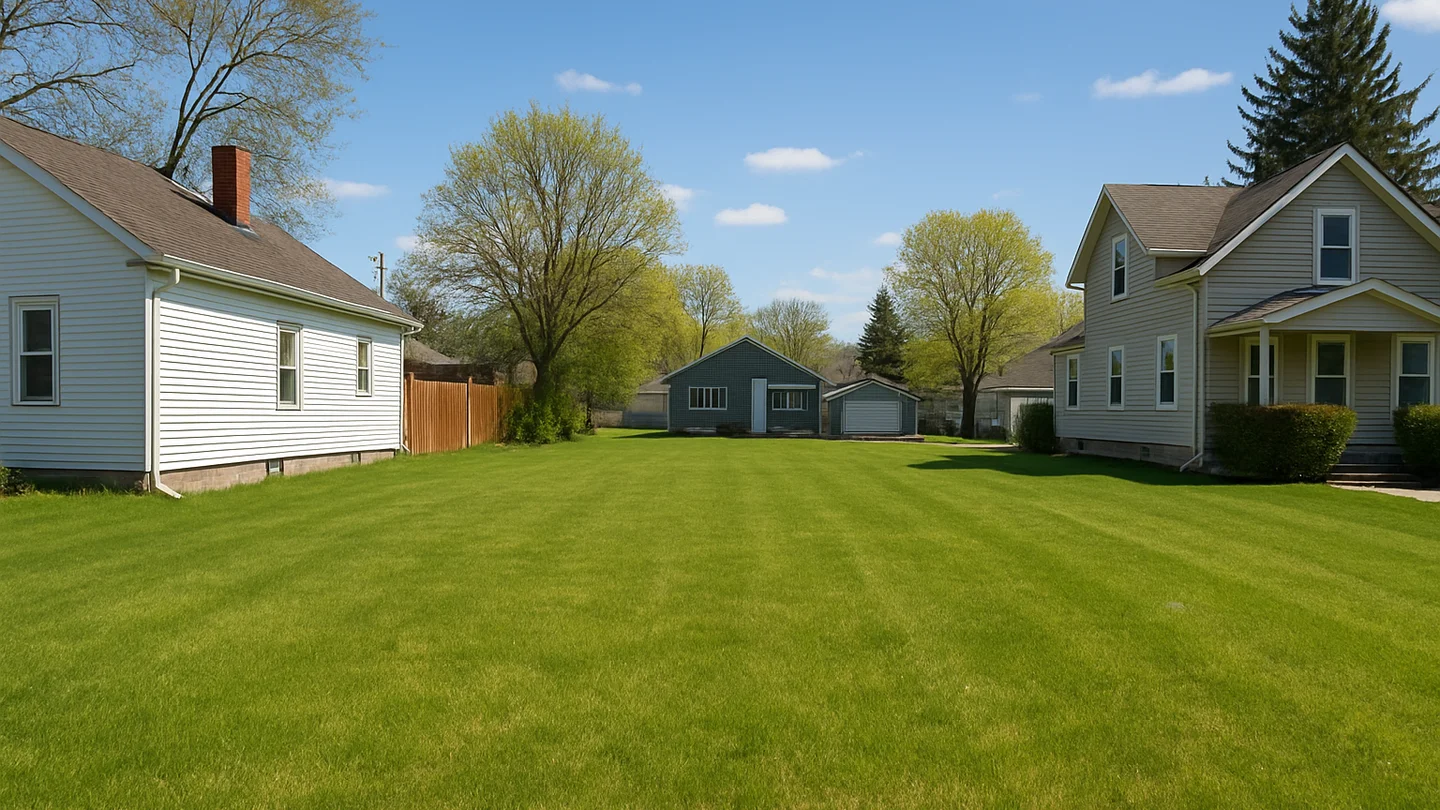 Vacant residential lot in Marathon County, Wisconsin